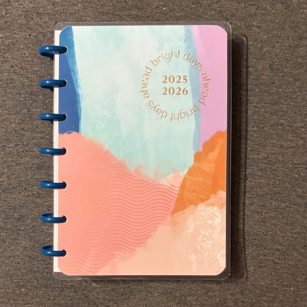 The Happy Planner with Blue Rings